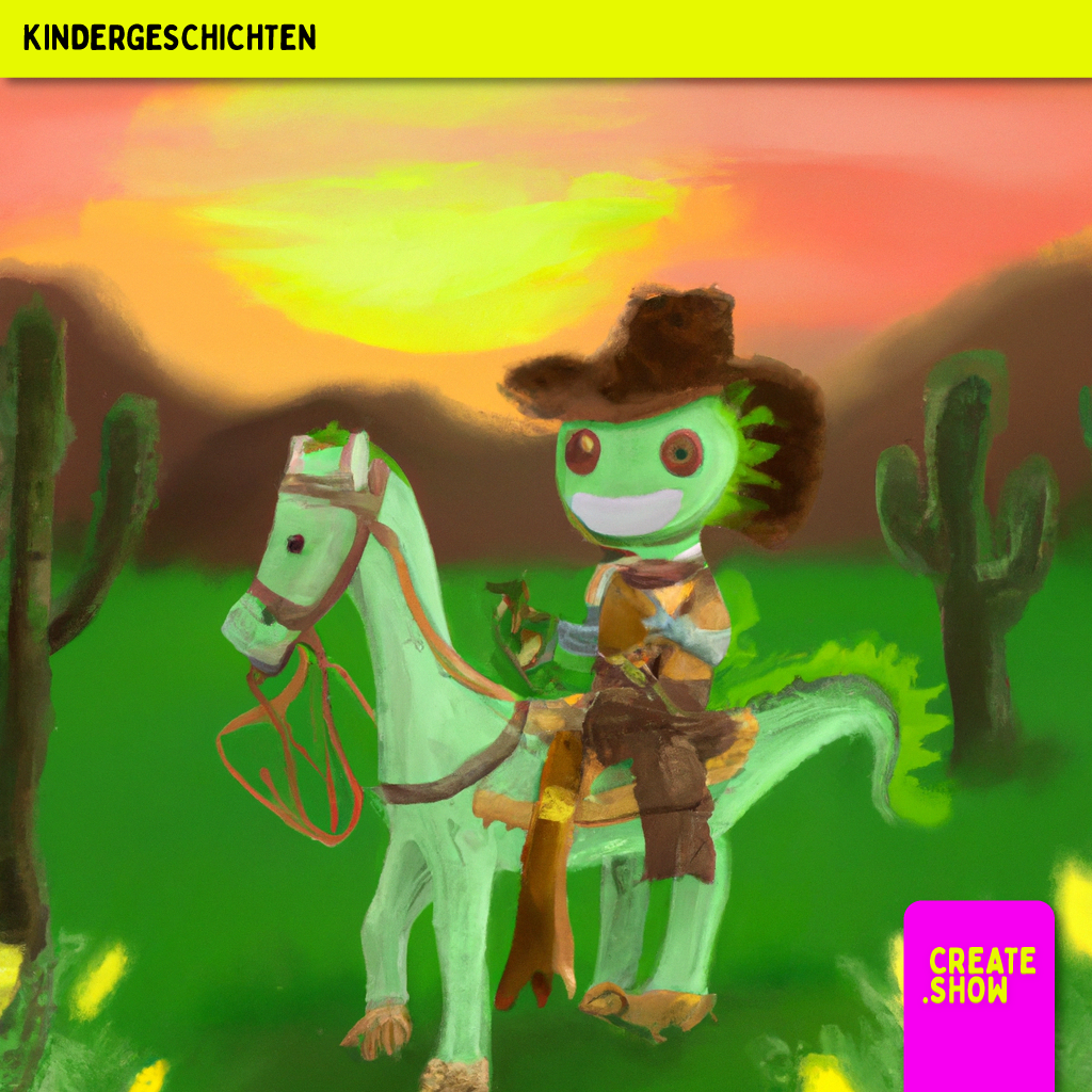 Clueso der unerschrockene Cowboy: Eine Geschichte voller Abenteuer